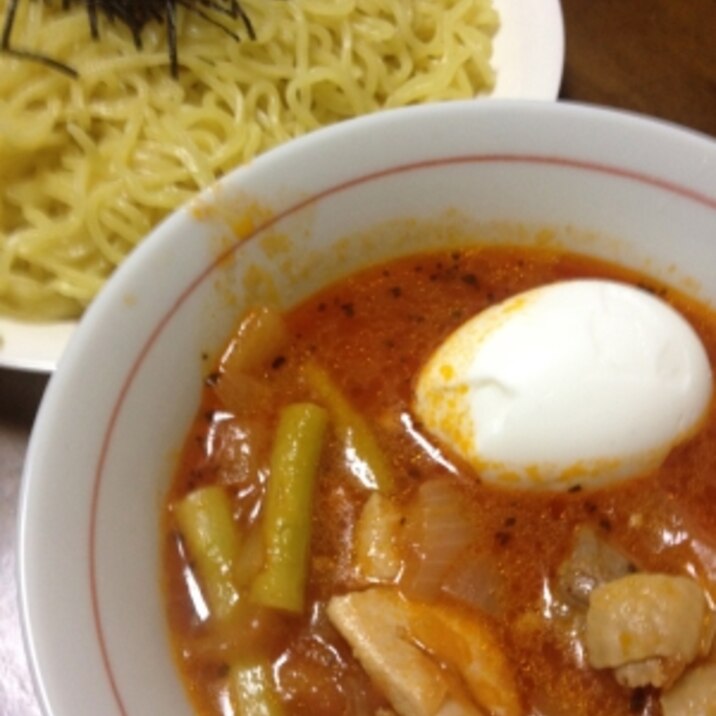 つけナポリタン風トマトつけ麺